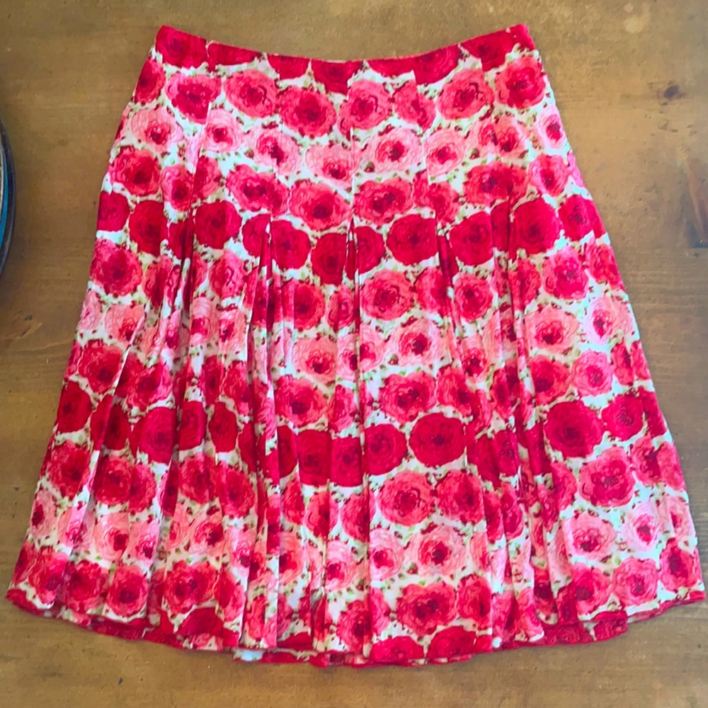 Ann Taylor Floral Print Skirt